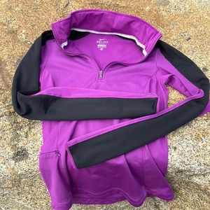 Nike Dri-Fit Quarter Zip // Size XS